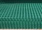 PVC Kaplı Hasır Çit Panelleri Otoyol / İnşaat İçin Yeşil Renk Tedarikçi
