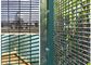 PVC Kaplı Yüksek Güvenlik Çelik Tel Çit Tel Çit Panel 4mm tel 3 &amp;quot;* 1/2&amp;quot; Hole for Hapishane Tedarikçi