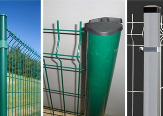 Çin Güvenlik Kaynaklı Çelik Tel Eskrim / Üçgen Bükme Bahçe Örme Çit Tedarikçi