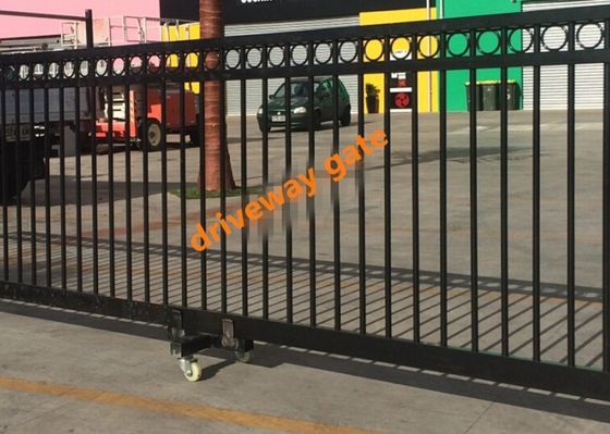 Çin Uzaktan Kumandalı Sürgülü Kapı / Sürüş Kapısı Otomatik Güvenlik Kapıları Fabrika Tedarikçi